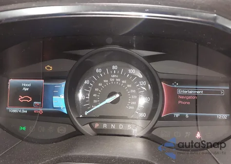 2015 Ford Edge Titanium из США, поврежденный, VIN 2FMPK3K94FBB12857